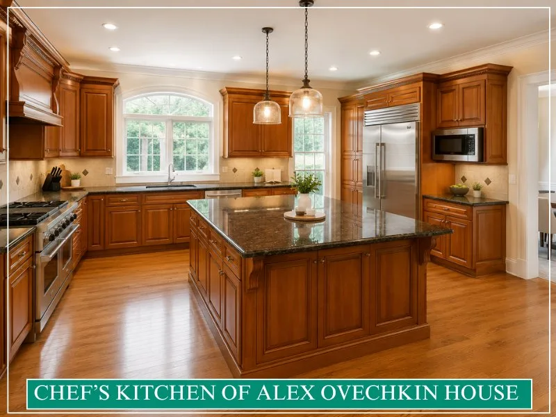 Chef’s Kitchen Of Alex Ovechkin House