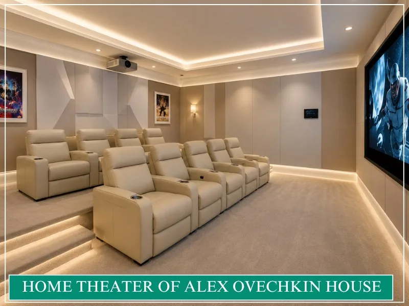 Home Theater Of Alex Ovechkin House
