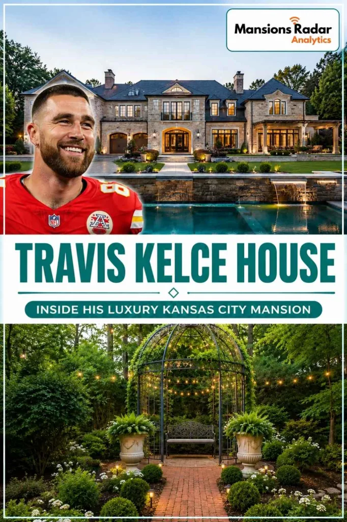 Travis Kelce lives beside his luxury home with elegant architecture, stylish interiors, and premium outdoor living spaces.
