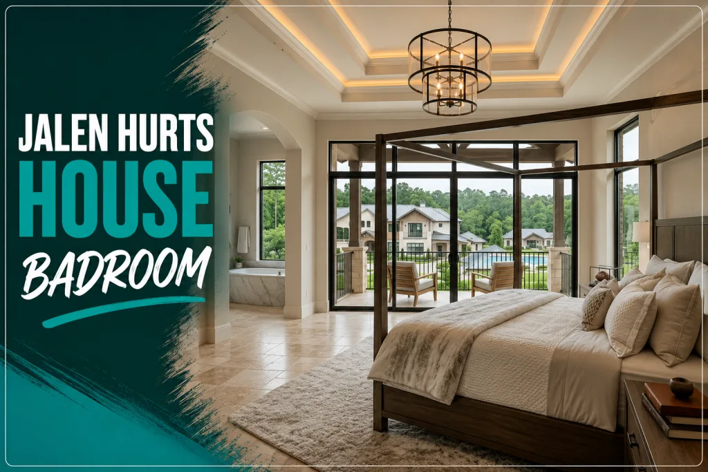 Jalen Hurts House Badroom