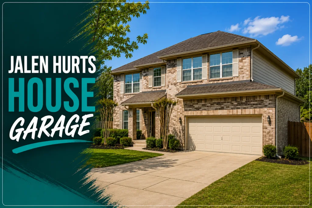 Jalen Hurts House Garage