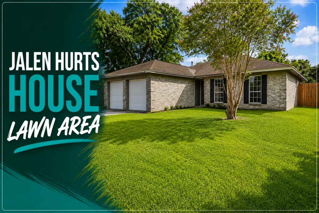 Jalen Hurts House Lawn Area