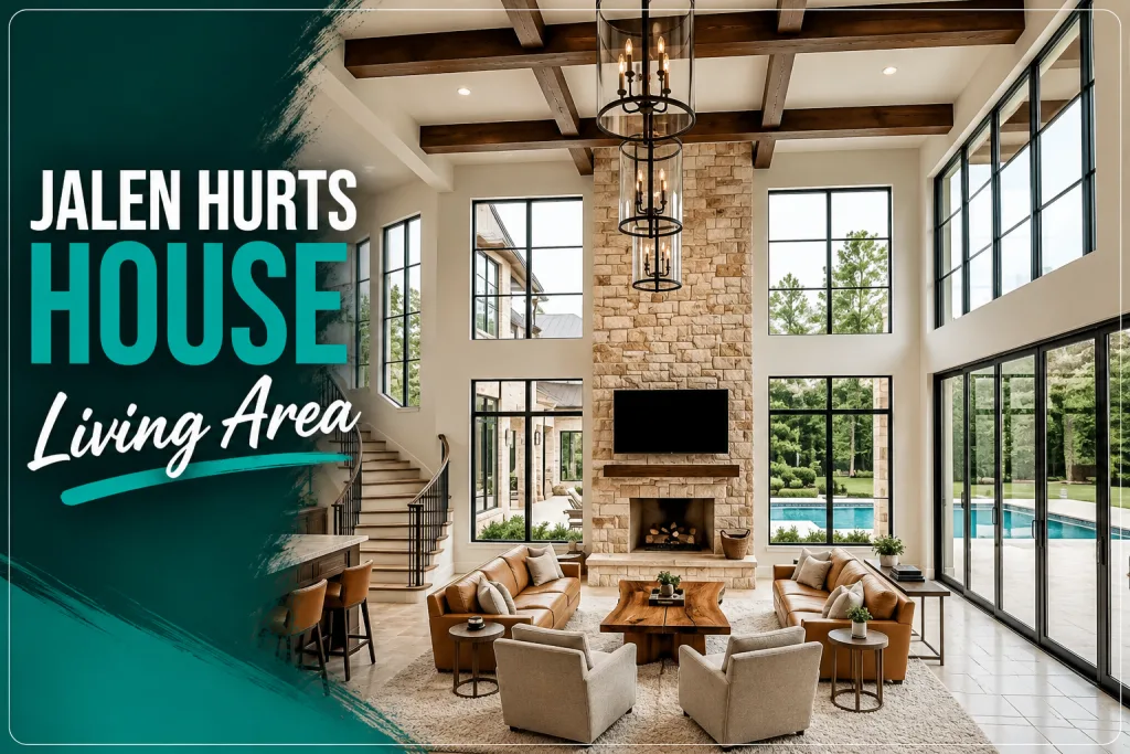 Jalen Hurts House Living Area