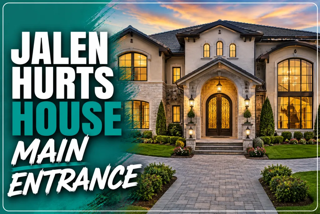 Jalen Hurts House Main Entrance