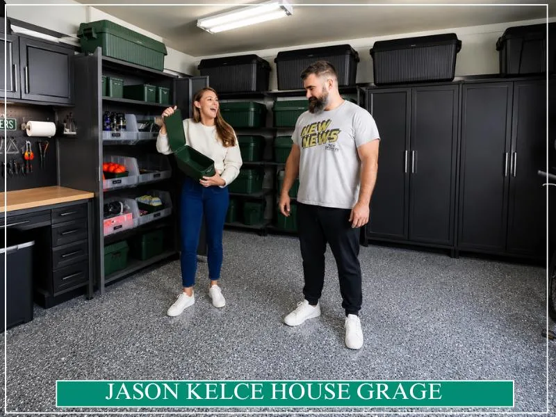 Jason Kelce House Grage