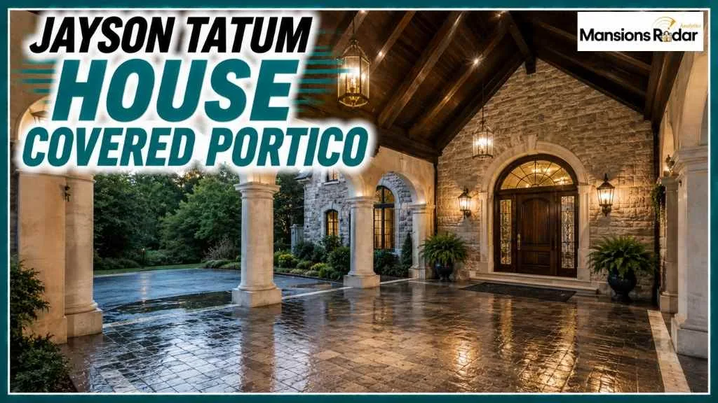 Jayson Tatum House Covered Portico