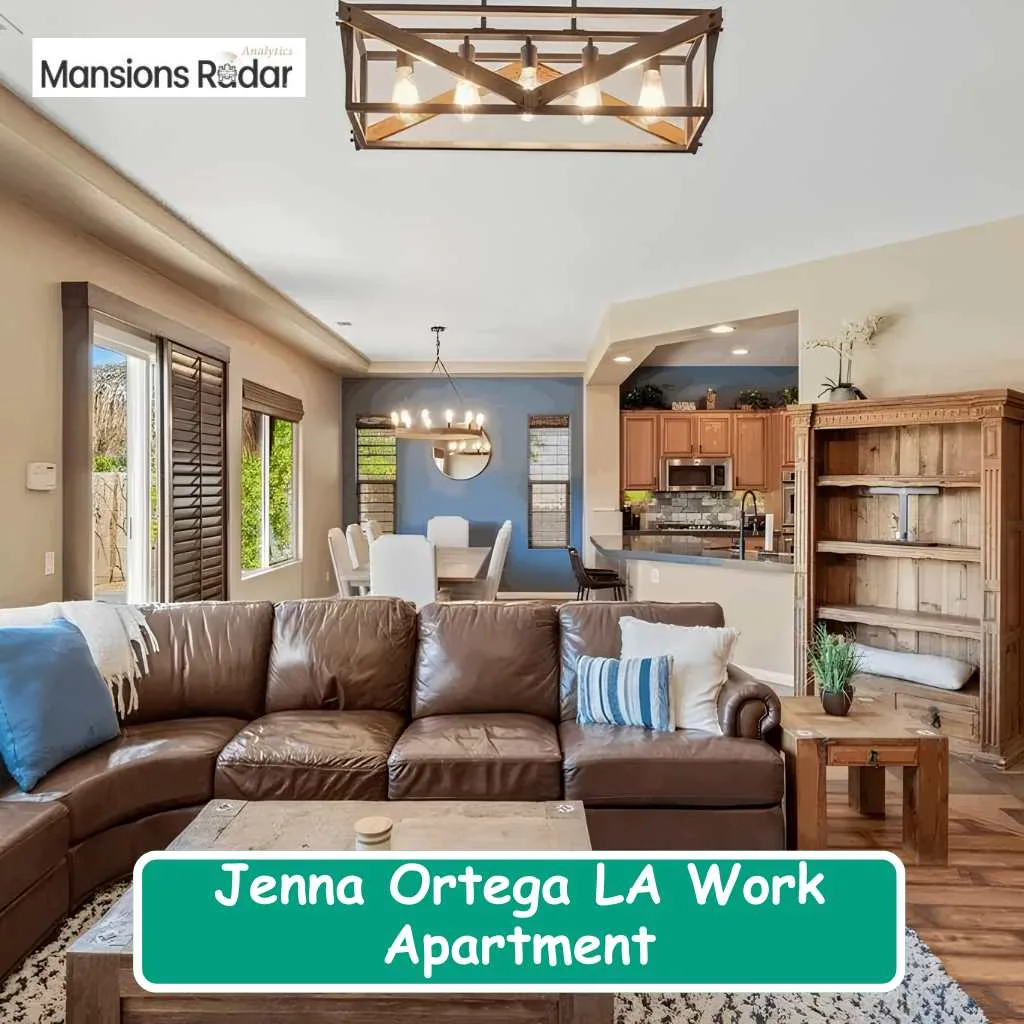 Jenna Ortega LA Work Apartment