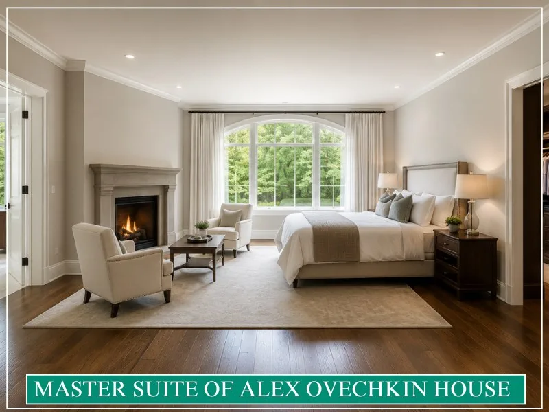 Master Suite Of Alex Ovechkin House