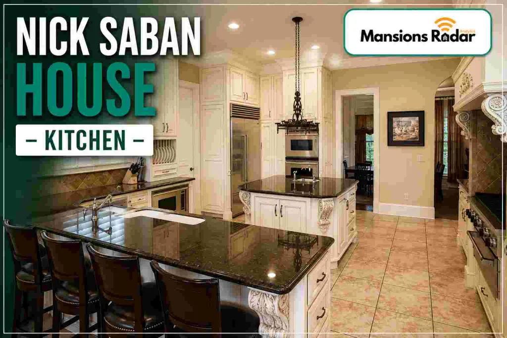 Nick Saban House Kitchen