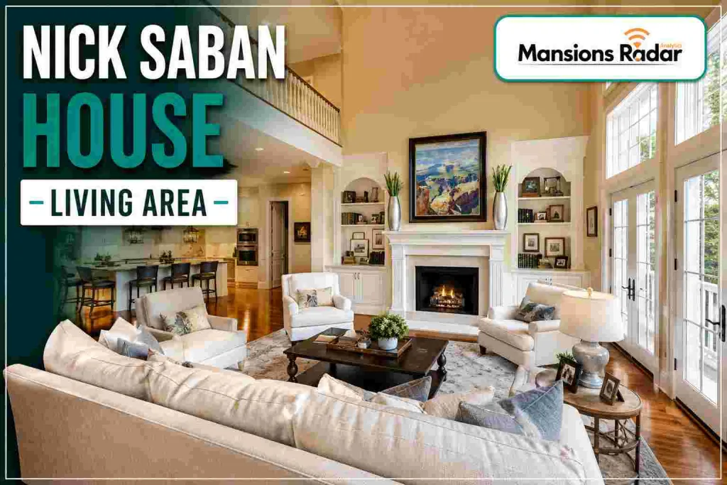 Nick Saban House Living Area
