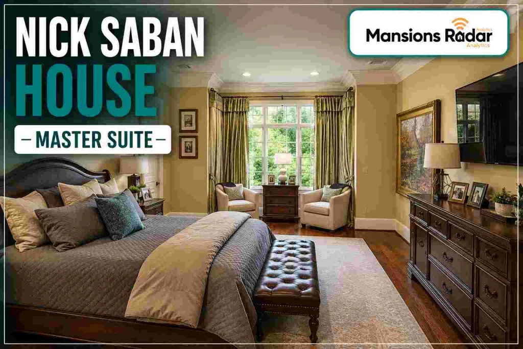 Nick Saban House Master Suite