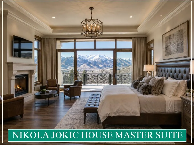 Nikola Jokic House Master Suite