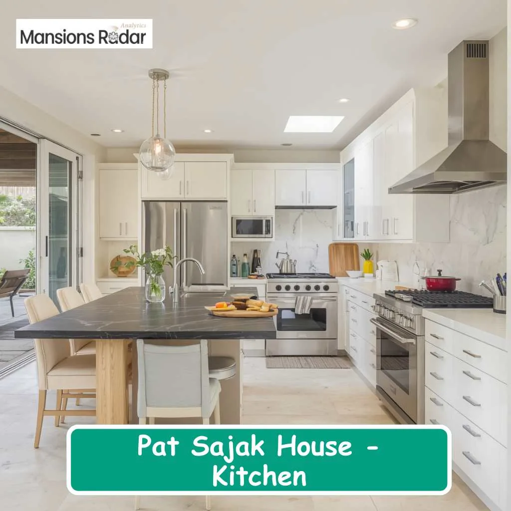 Pat Sajak House Kitchen