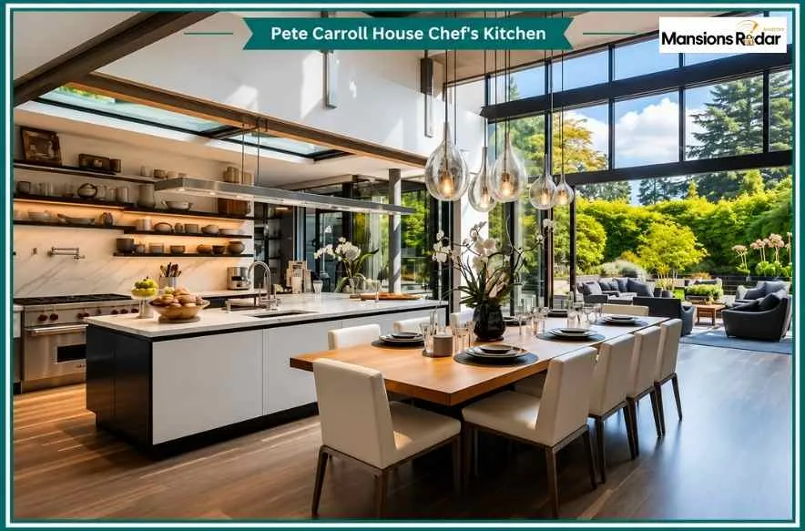 Pete Carroll House Chef's Kitchen