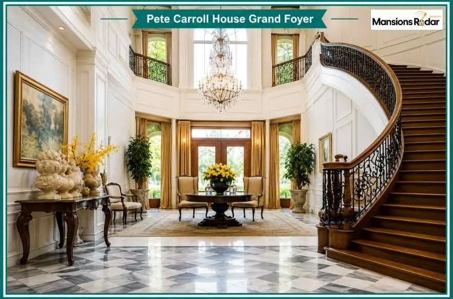 Pete Carroll House Grand Foyer