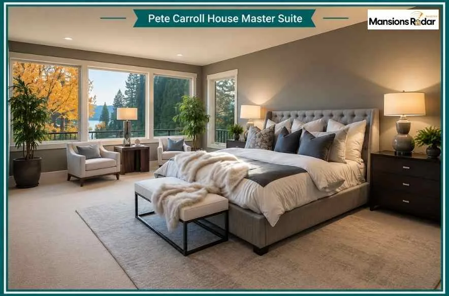 Pete Carroll House Master Suite