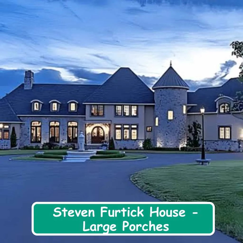 Steven Furtick House Large Porches