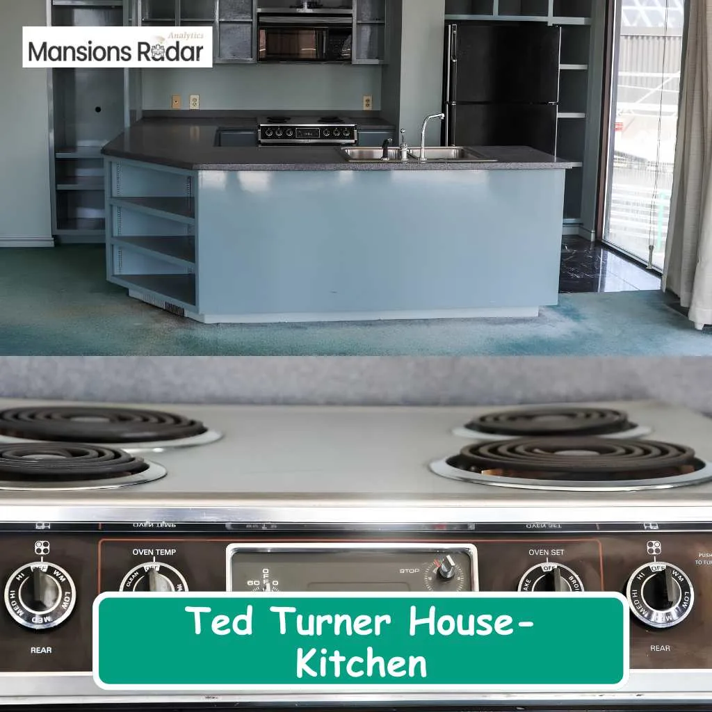 Ted Turner House Kitchen