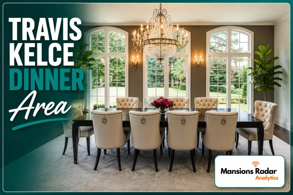 Travis Kelce House Dinner Area