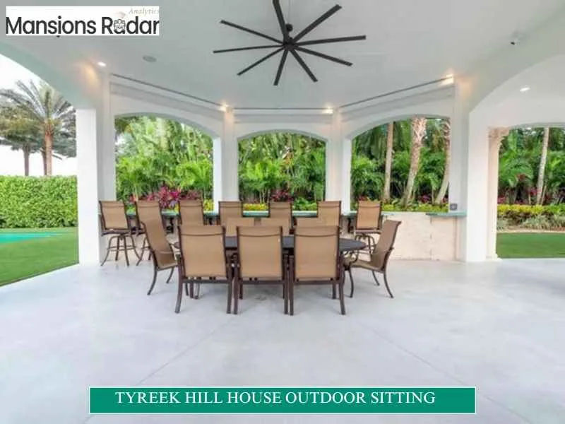 Tyreek hill House Outdoor Sitting