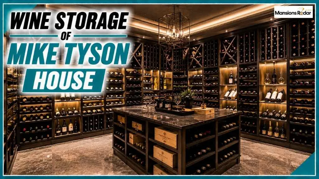 Wine Storage of Mike Tyson House