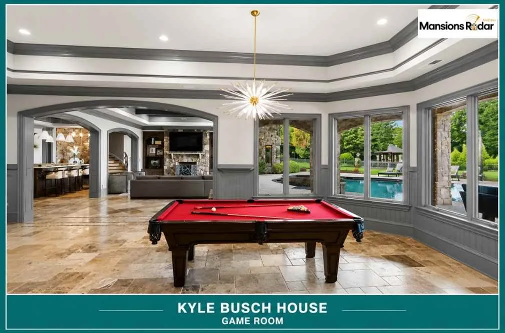 kyle Busch House Game Room