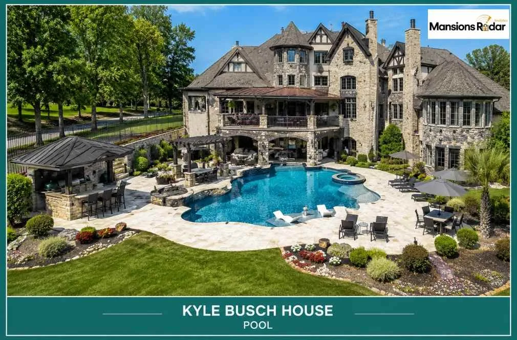 kyle Busch House Pool