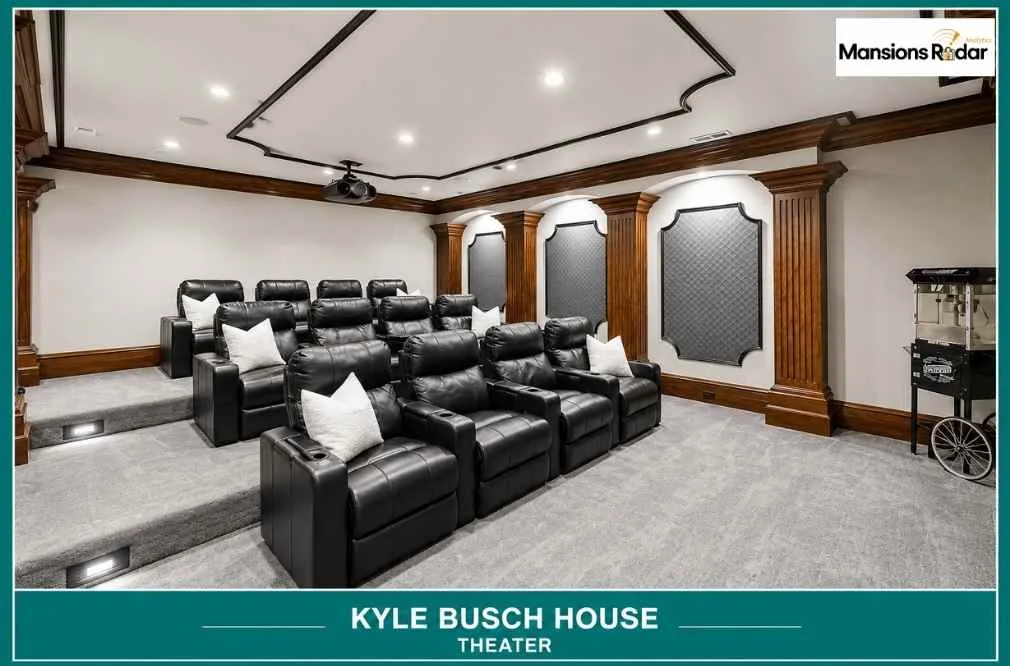 kyle Busch House Theater