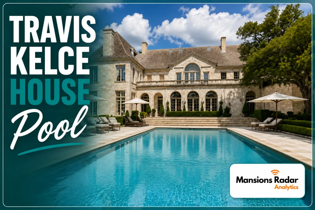 travis kelce house Pool