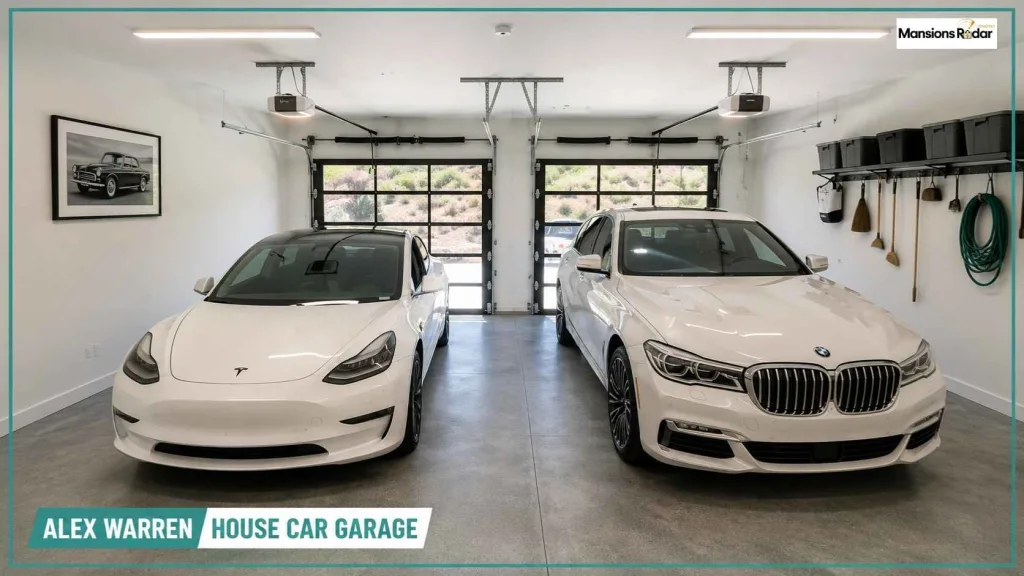 Alex Warren House Car Garage