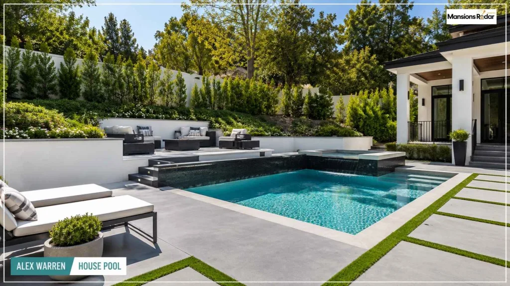 Alex Warren House Pool