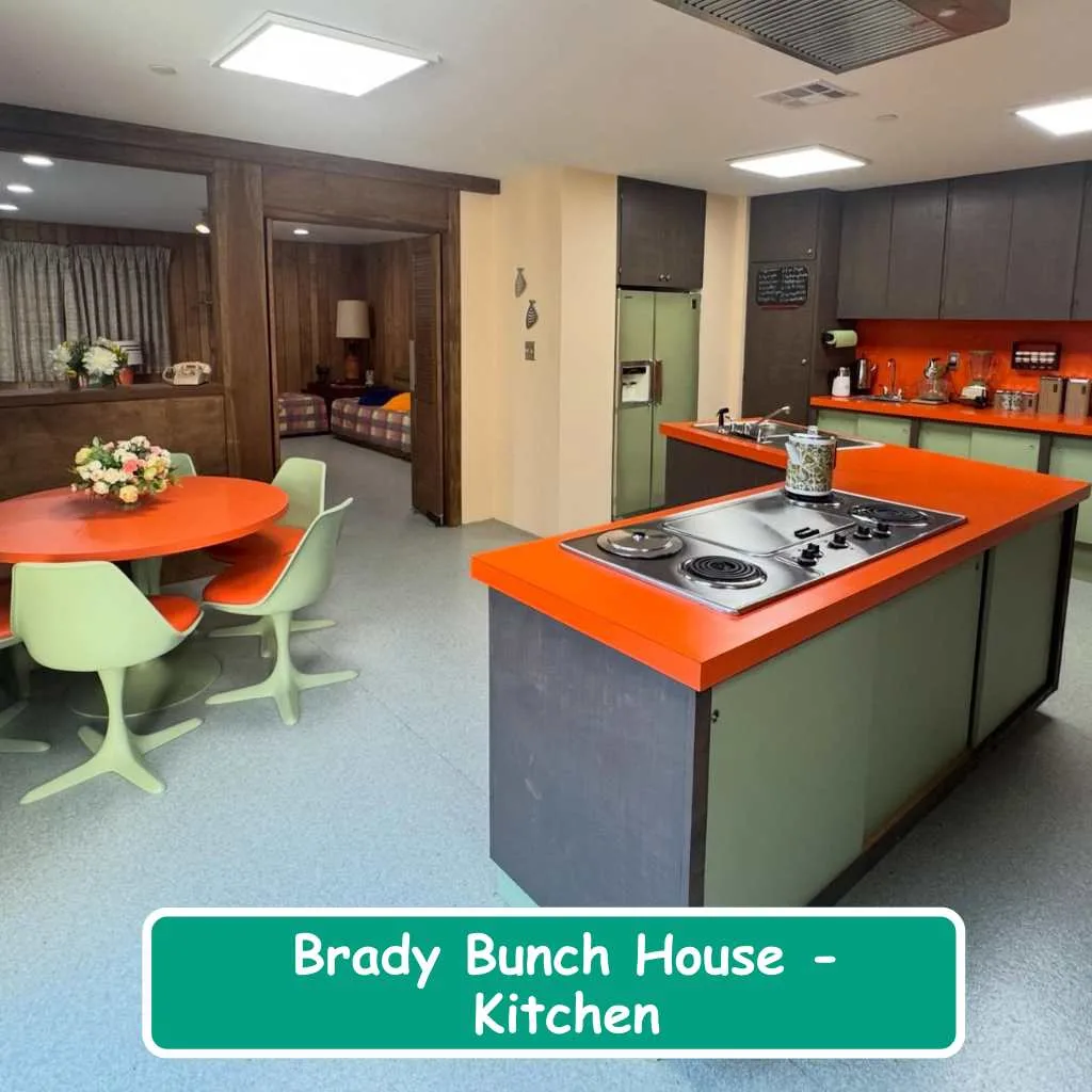 Brady Bunch House Kitchen