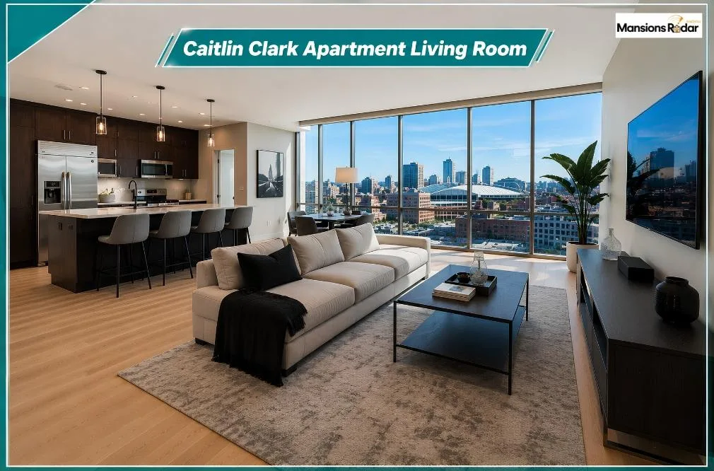Caitlin Clark Apartment Living Room