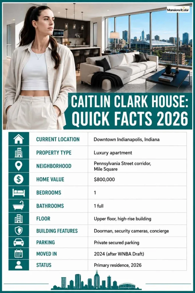 Caitlin Clark House Quick Facts 