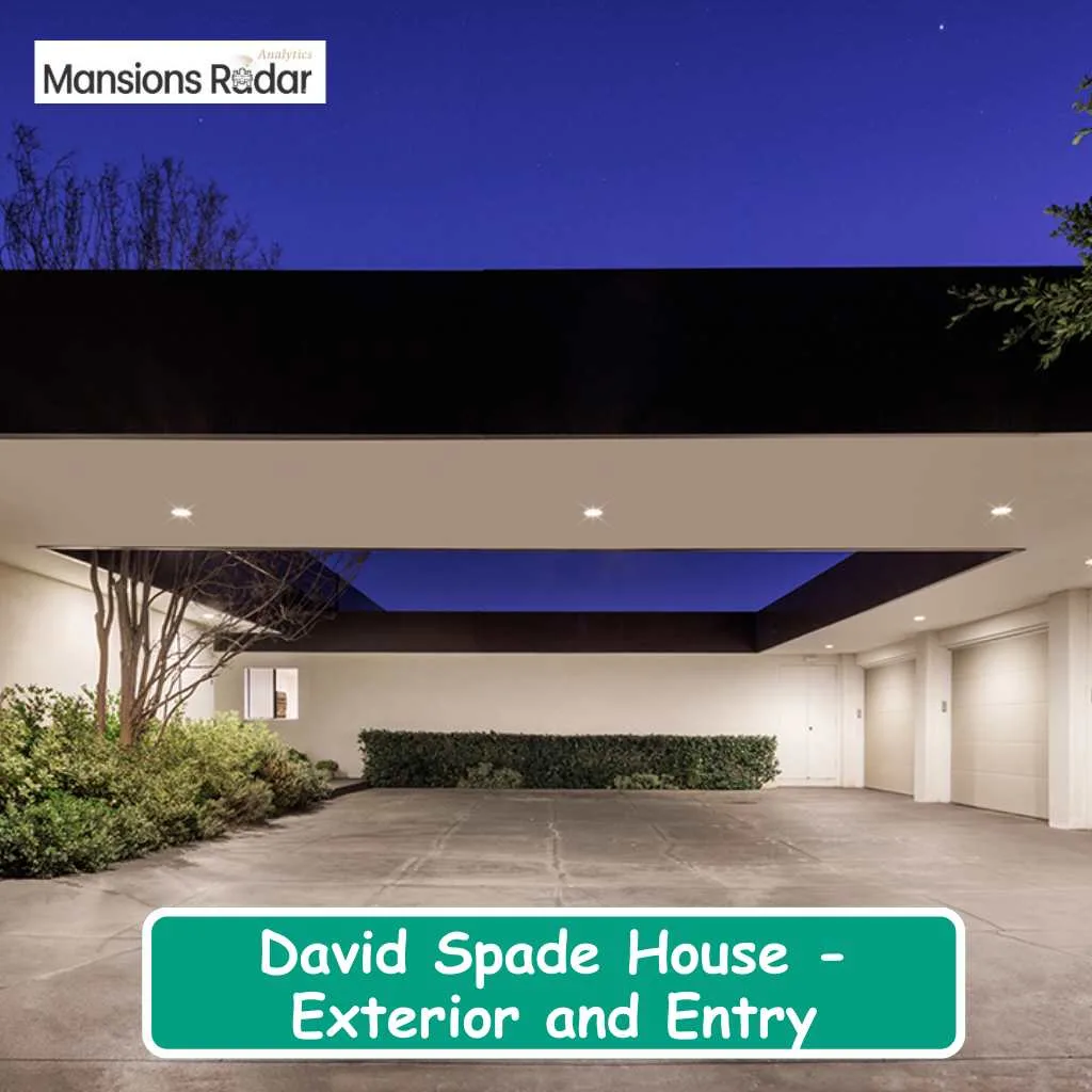 David Spade House Exterior and Entry