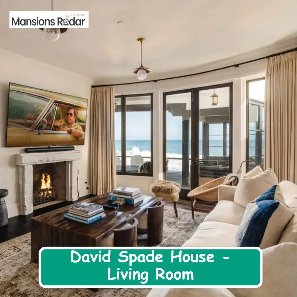 David Spade House Living Room