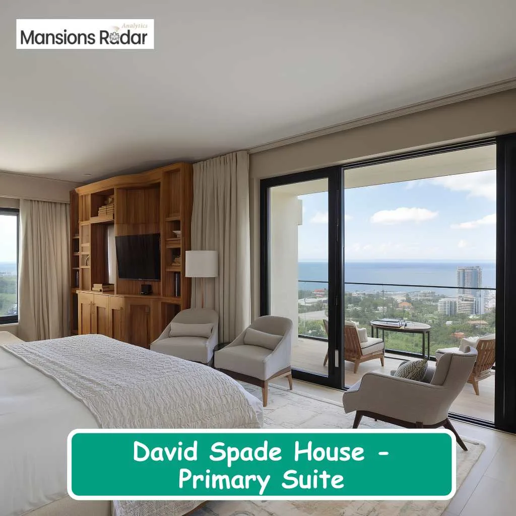 David Spade House Primary Suite