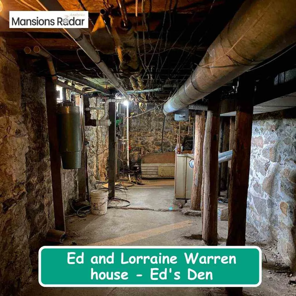 Ed and Lorraine Warren house Ed's Den