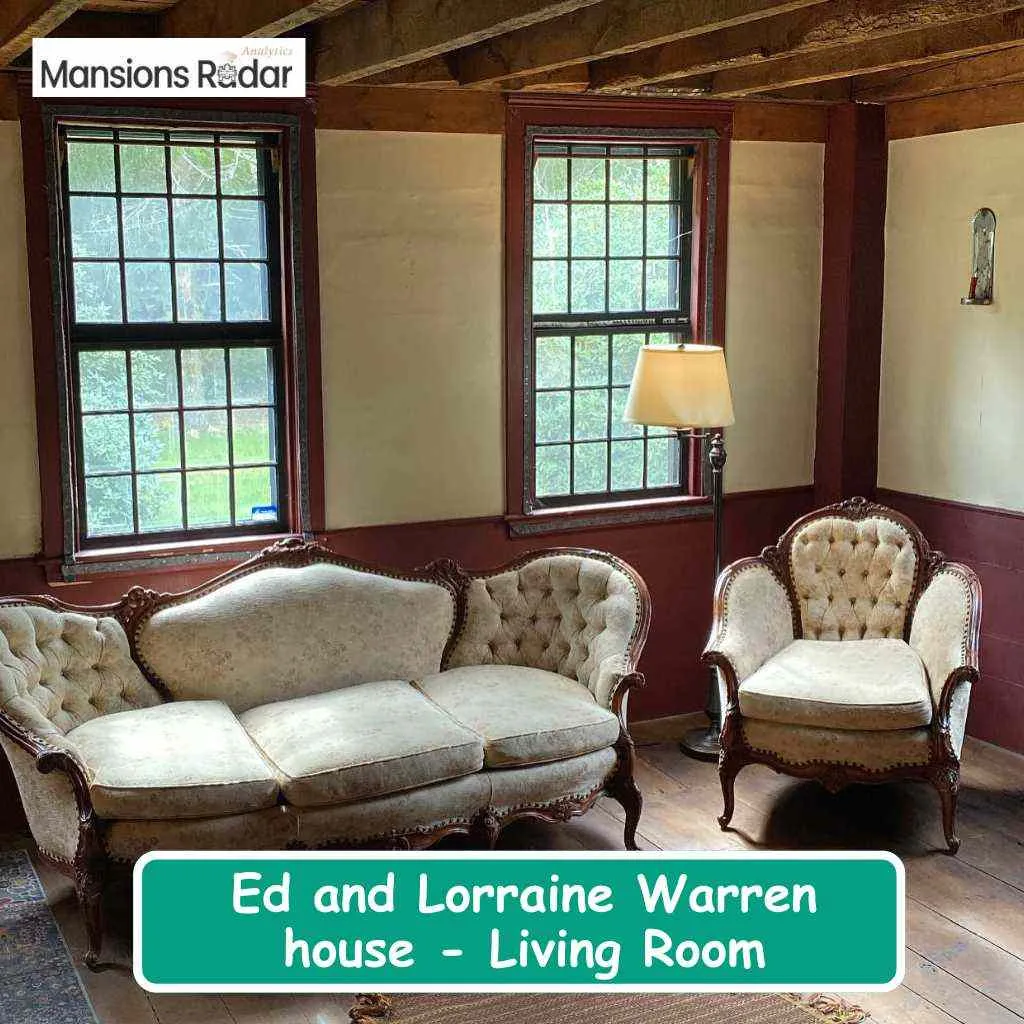 Ed and Lorraine Warren house Living Room