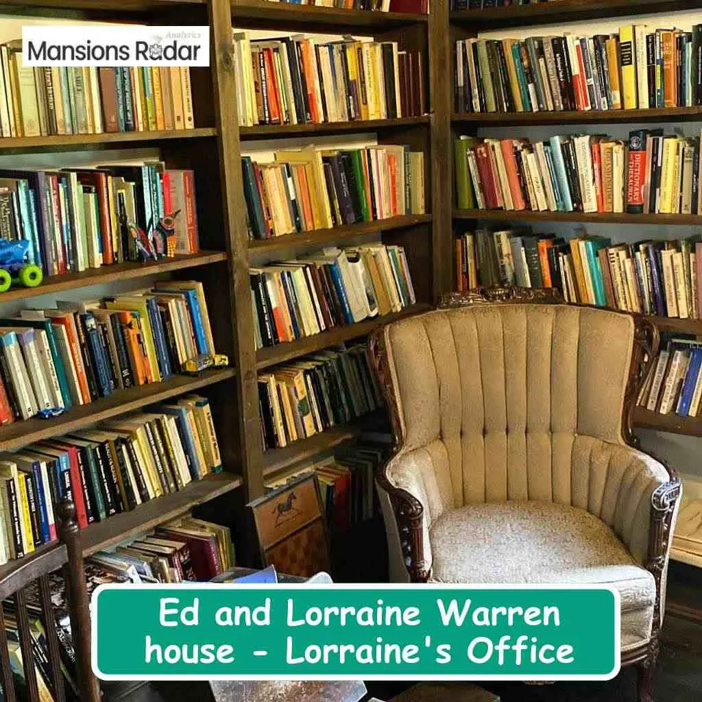Ed and Lorraine Warren house Lorraine's Office