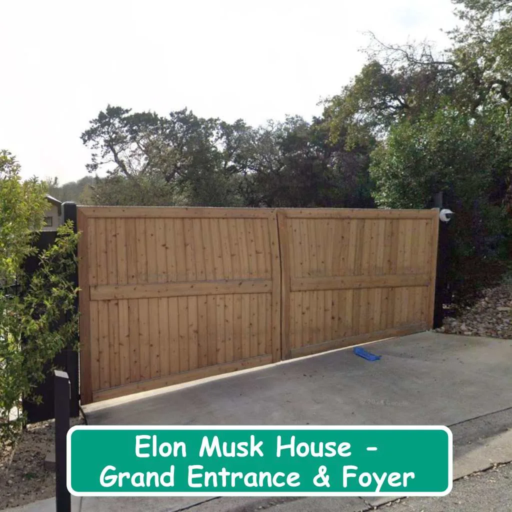 Elon Musk House Grand Entrance & Foyer