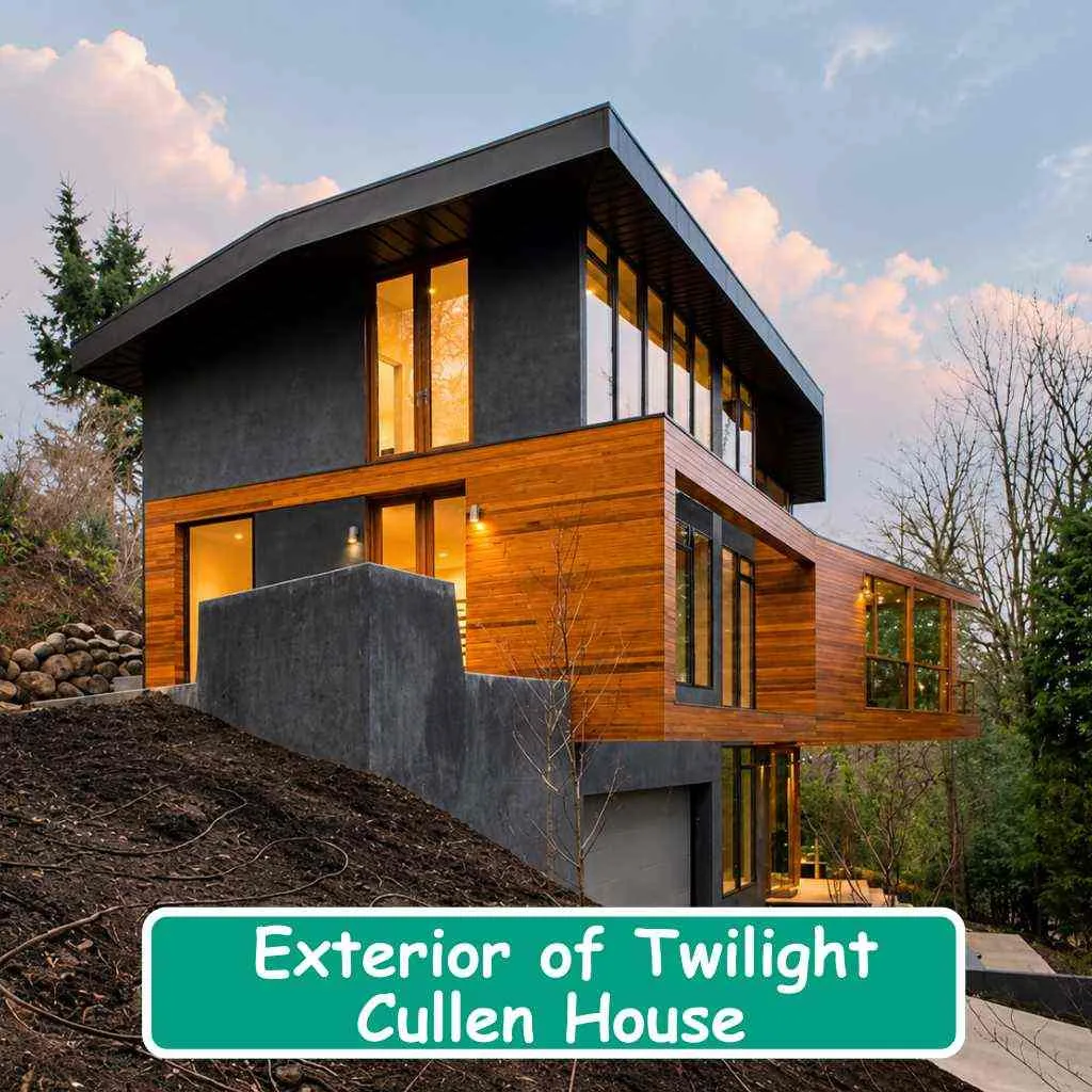 Exterior of Twilight Cullen House