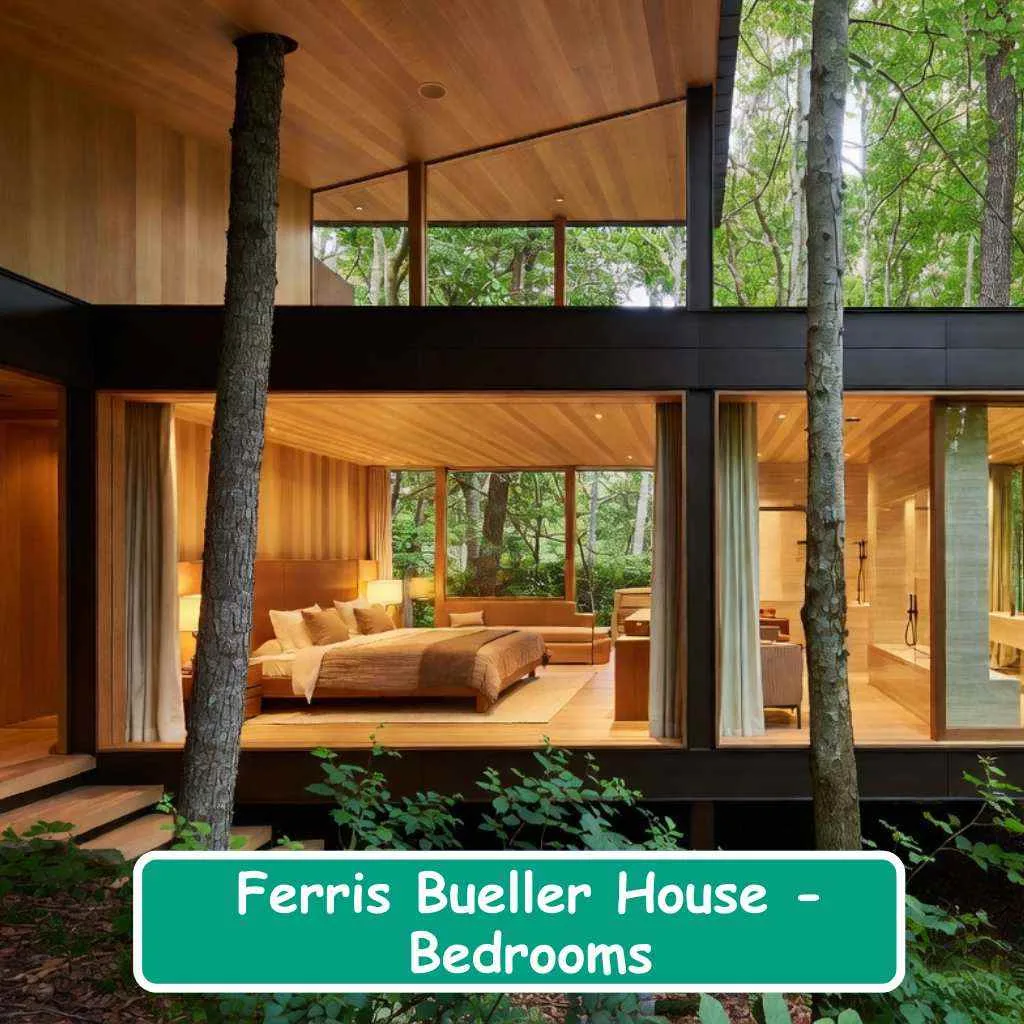 Ferris Bueller House Bedrooms