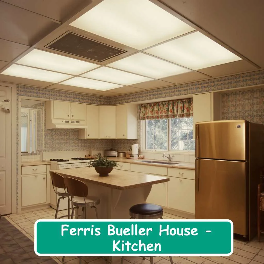 Ferris Bueller House Kitchen
