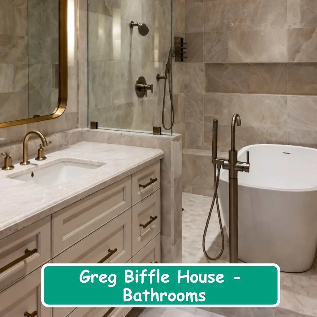 Greg Biffle House Bathrooms
