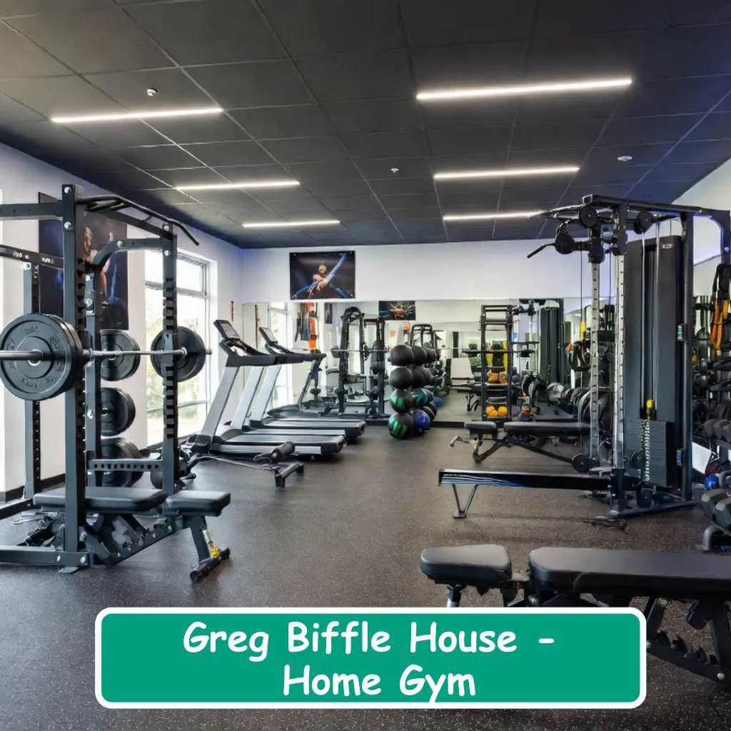 Greg Biffle House Home Gym