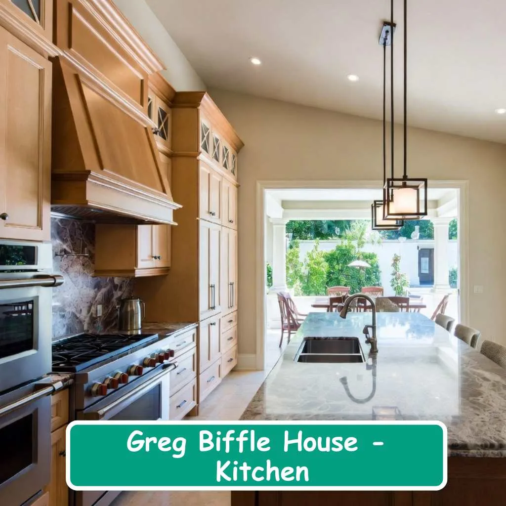 Greg Biffle House Kitchen