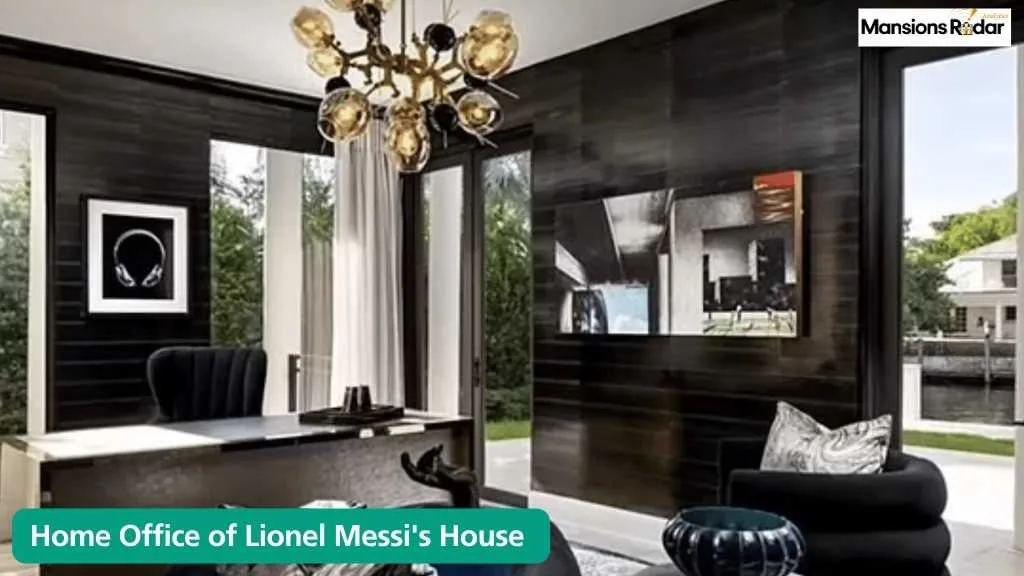 Home Office of Lionel Messi's House 