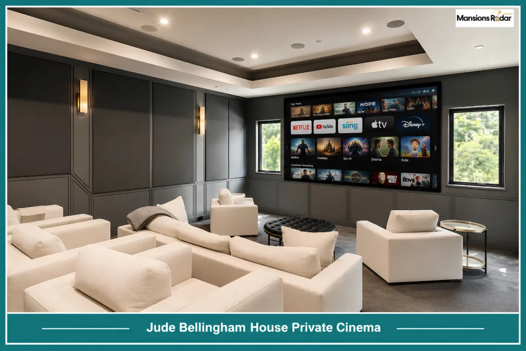Jude Bellingham House Private Cinema