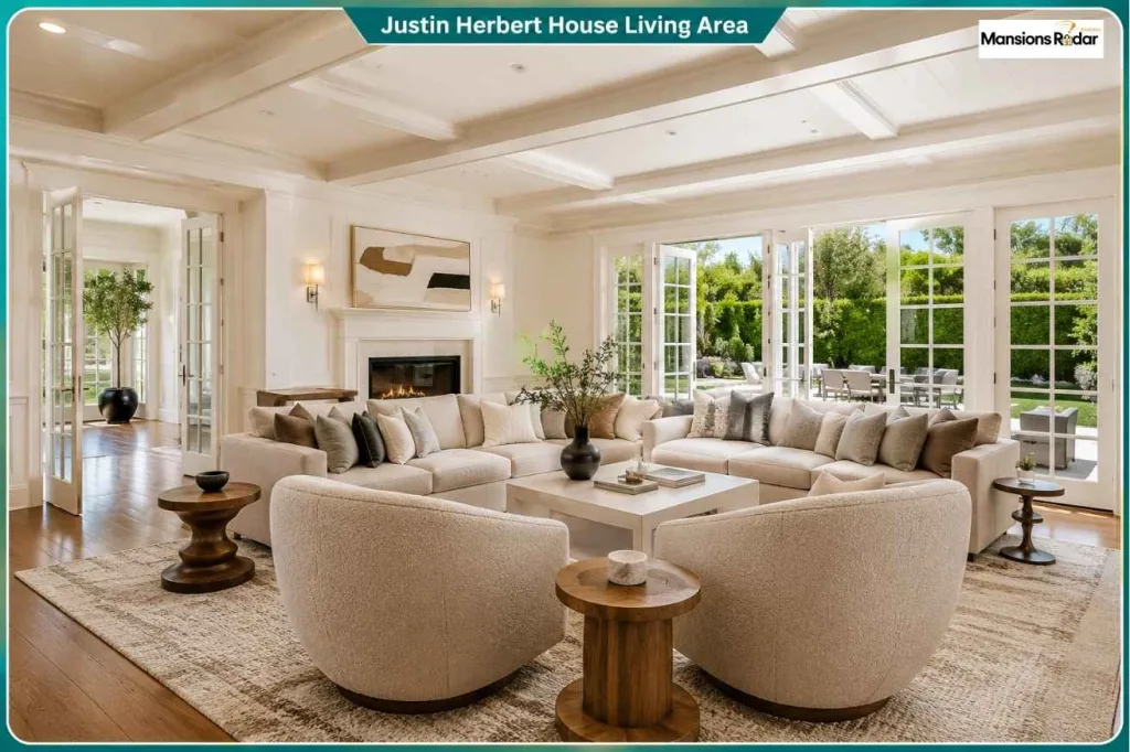 Justin Herbert House Living Area